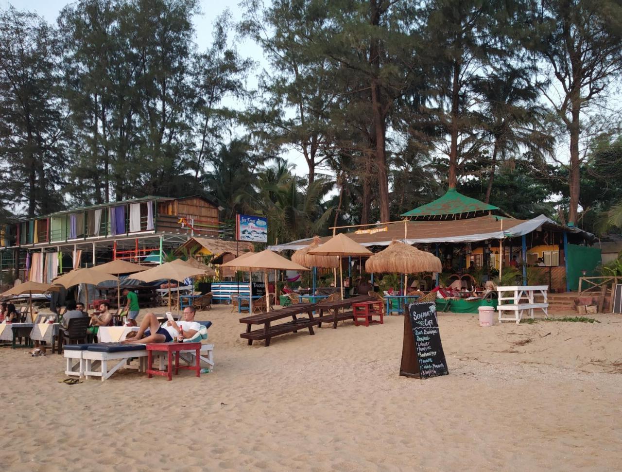 Sea Front Beach Huts Hotell Patnem Beach Eksteriør bilde